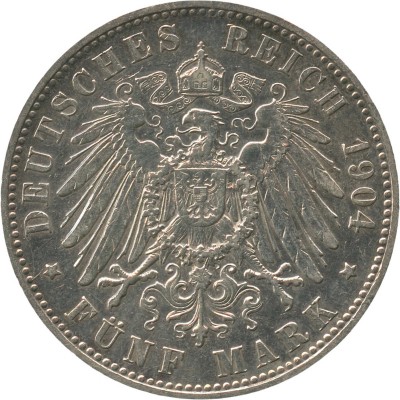 5 марок 1904 года